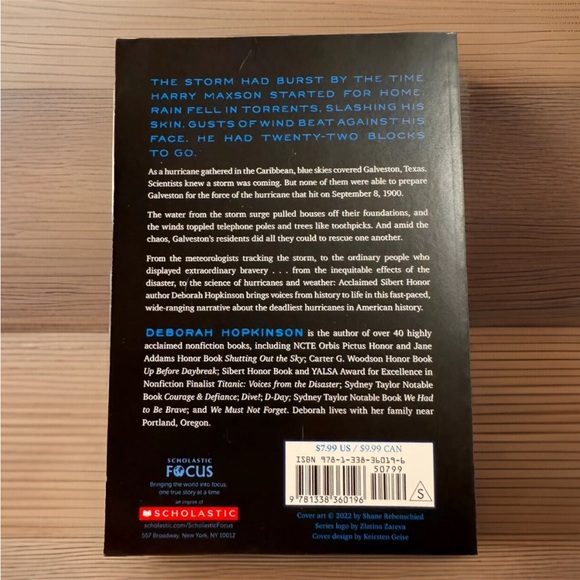 The Deadliest Hurricanes Then and Now the Deadliest #2, Scholastic - Picture 2 of 2